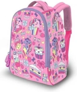 Kids Licensing Kinderrugzak Cupcake Junior 9 Liter Neopreen Roze