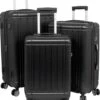 Travelsuitcase - Parma- Ruimbagage Reiskoffer - Polycarbonaat- Zwart - Hoogglans - Maat L / 93 Liter 2 Travelsuitcase - Parma- Ruimbagage Reiskoffer - Polycarbonaat- Zwart - Hoogglans - Maat L / 93 Liter -Reis Opberg Artikelen 1003x1200 2