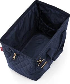 Reisenthel Allrounder L Reistas Sporttas - 30L - Rhombus Midnight Gold Blauw -Reis Opberg Artikelen 1005x1200 8