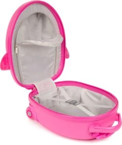 Boppi - Kindertrolley - Pinguïn (roze) - Handbagage - Lichtgewicht - Duurzaam - 17L -Reis Opberg Artikelen 1010x1200 1