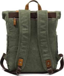 MORGNTAU - Ukiyo - Rugzak - Backpack - Groen - Canvas - Leer 11 MORGNTAU - Ukiyo - Rugzak - Backpack - Groen - Canvas - Leer -Reis Opberg Artikelen 1012x1200 2