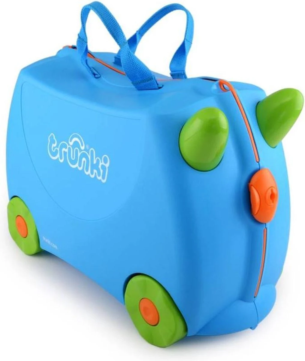 Trunki Ride-On Handbagage Koffer 46 Cm - Terrance 3 Trunki Ride-On Handbagage Koffer 46 Cm - Terrance