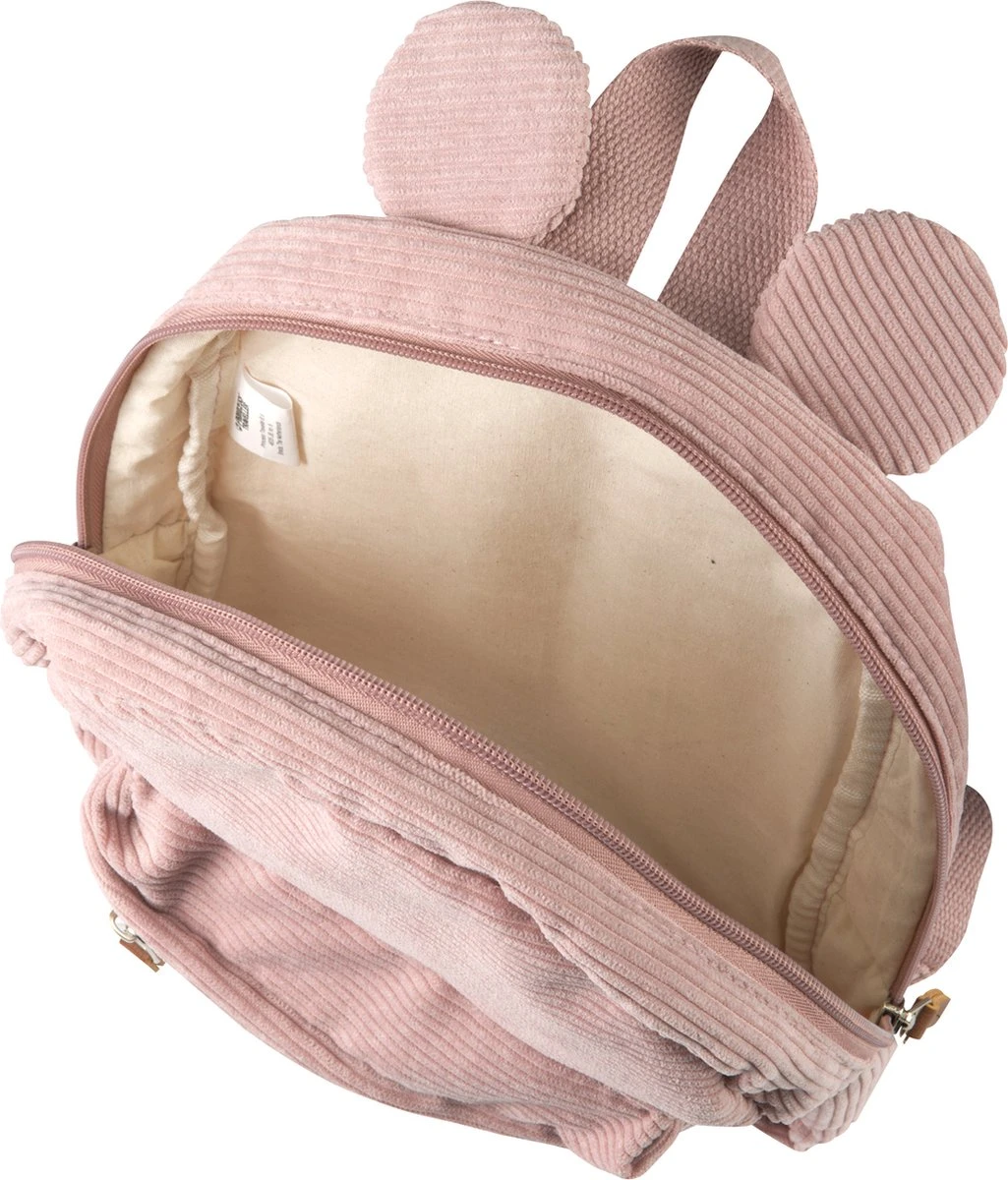 Princess Traveller Kids Collection - Rugzak 0 Tot 5 Jaar - Roze - Schooltas - Corduroy - 5 Liter Inhoud 6 Princess Traveller Kids Collection - Rugzak 0 Tot 5 Jaar - Roze - Schooltas - Corduroy - 5 Liter Inhoud - Afbeelding 4