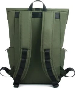 YLX Aven Backpack | Bronze Green | Groen. Recycled Rpet Materiaal. Gerecyclede Plastic Flessen. Eco Friendly. Duurzaam. 14" Laptop Hoes. Backpack - Reistas - Schooltas - Mannen - Vrouwen - Middelbare Scholieren - Studenten - Jongens - Meisjes -Reis Opberg Artikelen 1027x1200 3