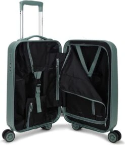 Decent Handbagage Koffer / Trolley / Reiskoffer - 55 Cm - 38 Liter - ABS - Tranporto - Groen 32 Decent Handbagage Koffer / Trolley / Reiskoffer - 55 Cm - 38 Liter - ABS - Tranporto - Groen -Reis Opberg Artikelen 1032x1200