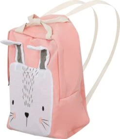 Merkloos School Rugzak - Konijn - Schooltas Voor Peuters/Kleuters – Jongens En Meisjes - Kinderrugzak