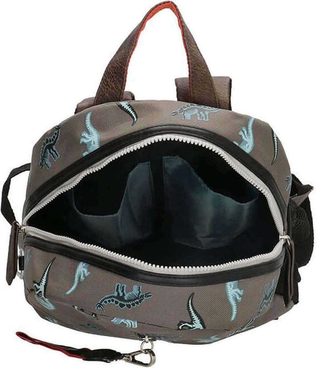 Zebra Rugzak Dino X-ray- Blauw Grijs 15 Zebra Rugzak Dino X-ray- Blauw Grijs - Afbeelding 13