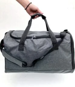 Reistas Deluxe | 40 Liter Weekendtas | 52x 26x 32cm | Reistas | Sport Tas | Grijs -Reis Opberg Artikelen 1038x1200 20