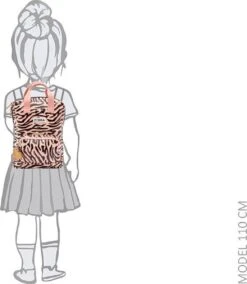 Zebra Trends Rugzak (S) - Zebra Stripes Pink -Reis Opberg Artikelen 1042x1200 6