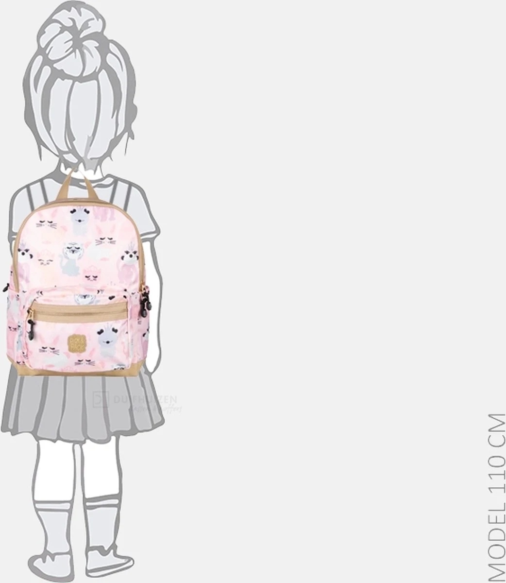 Pick & Pack Lieve Diertjes - Rugzak - Roze - Maat M 19 Pick & Pack Lieve Diertjes - Rugzak - Roze - Maat M - Afbeelding 17