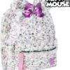 Rugzak Minnie Mouse - Pluche Wit Roze Kindertas Voor School - Schooltas, Disney Schooltas