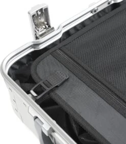 Aluminium Handbagage Koffer Mozzel Darrow - Reiskoffer Met Wielen - 51cm - Harde Koffer - Zilver -Reis Opberg Artikelen 1045x1200