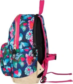 Pick & Pack Prachtige Vlinder - Rugzak - Donkerblauw - Maat M -Reis Opberg Artikelen 1045x1200 4