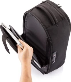 XD Design Bobby Back Trolley - Anti-Diefstal Rugzak Trolley 21.5 Liter - Zwart -Reis Opberg Artikelen 1046x1200 5