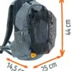 Hikemeister Rugtas - 15 Liter Rugzak Voor Motor, Fiets, Wandelen En Handbagage Backpack 15 Liter Reistas - Alle Vliegtuigmaatschappijen! - 44x25x16 Cm - Lichtgewicht