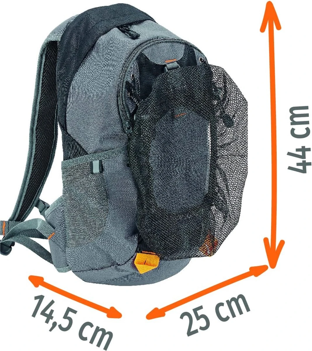 Hikemeister Rugtas - 15 Liter Rugzak Voor Motor, Fiets, Wandelen En Handbagage Backpack 15 Liter Reistas - Alle Vliegtuigmaatschappijen! - 44x25x16 Cm - Lichtgewicht 3 Hikemeister Rugtas - 15 Liter Rugzak Voor Motor, Fiets, Wandelen En Handbagage Backpack 15 Liter Reistas - Alle Vliegtuigmaatschappijen! - 44x25x16 Cm - Lichtgewicht