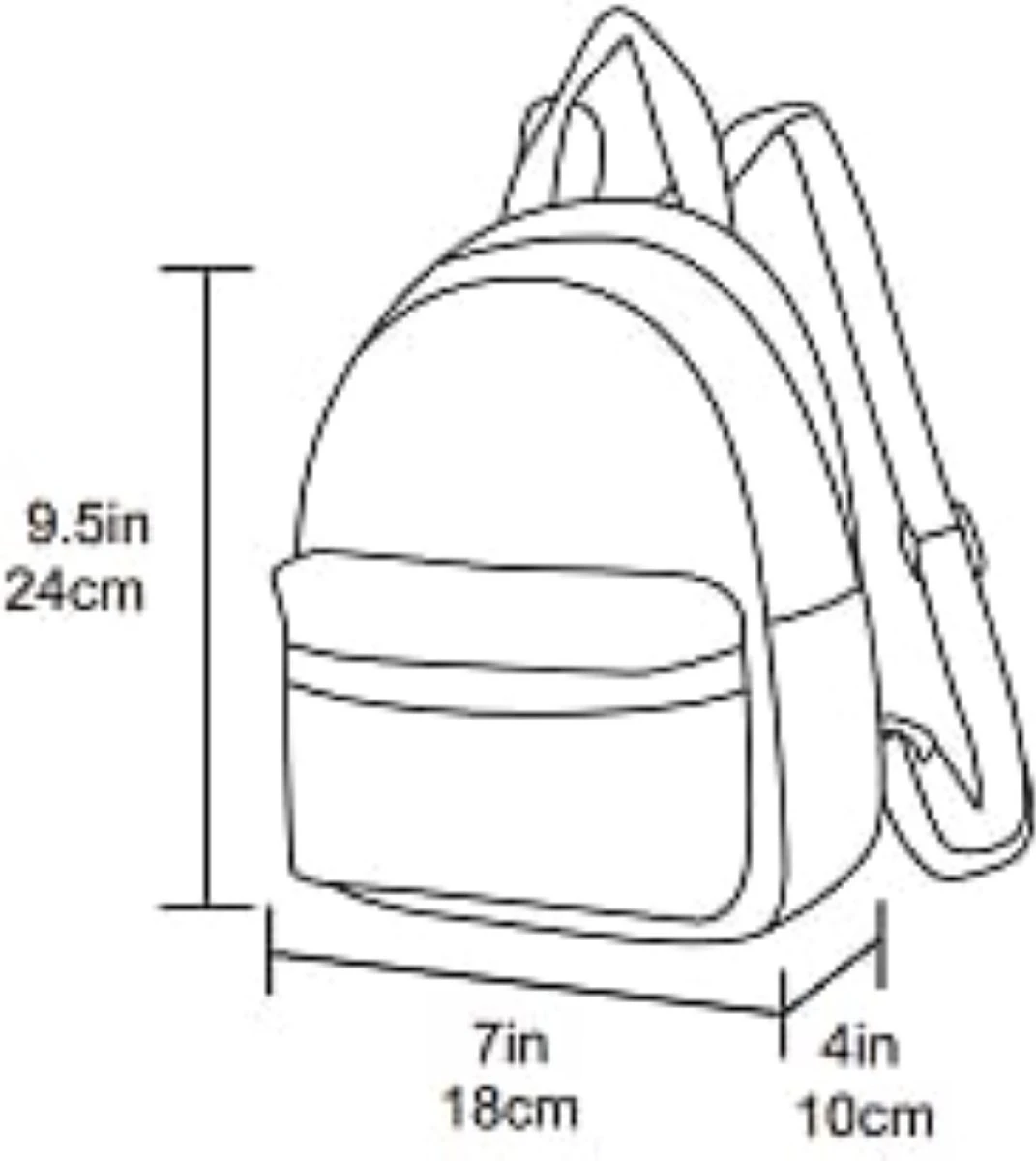 YLX Mini Backpack Voor Dames. Oker Geel. Recycled Rpet Materiaal. Gerecyclede Plastic Flessen. Eco-friendly. Mini Rugzak - Dames - Vrouwen - Tieners - Meiden 8 YLX Mini Backpack Voor Dames. Oker Geel. Recycled Rpet Materiaal. Gerecyclede Plastic Flessen. Eco-friendly. Mini Rugzak - Dames - Vrouwen - Tieners - Meiden - Afbeelding 6
