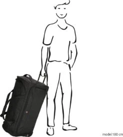 Enrico Benetti Adelaide Reistas XL - 100 Liter - Zwart -Reis Opberg Artikelen 1075x1200 7