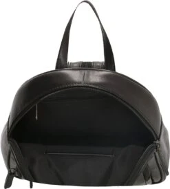 Old West Leren Dames Rugzak San Antonio M - Zwart -Reis Opberg Artikelen 1076x1200 8