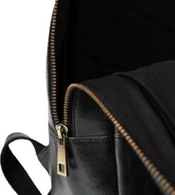 NEGOTIA Alpha - Leren Laptop Rugzak Dames En Heren - Leren Rugtas - 100% Luxe Top-Grain Leer - Zwart -Reis Opberg Artikelen 1083x1200 4