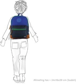 Rugzakken | Meisjes | Marino Star | Canvas | Shoesme -Reis Opberg Artikelen 1085x1200 1