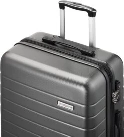 Swiss Alpine 2.0 - Reiskoffer - 67 Cm - 4 Wielen - Grijs -Reis Opberg Artikelen 1090x1200