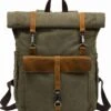 MORGNTAU - Ukiyo - Rugzak - Backpack - Groen - Canvas - Leer -Reis Opberg Artikelen 1092x1200 2