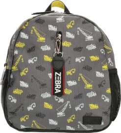 Zebra Rugzak Boys Grey - Construction Rugtas + Dino Ei -Reis Opberg Artikelen 1093x1200 5