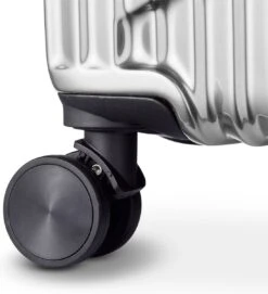 Tesla PC - Reiskoffer - 65 Cm - 4 Wielen - Zilver -Reis Opberg Artikelen 1095x1200 2