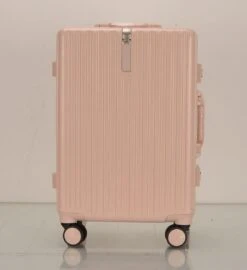 TOP AA Reis Kofferset - Trolleyset 3-delig Met TSA Slot Aluminum Frame, Kleine Cabine En Groot, ABS Luggage, (20+24+28 Inches 3 Pc Set), Roze/pink -Reis Opberg Artikelen 1096x1200 4