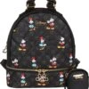 DISNEY Mickey En Minnie Mouse - Rugzak + Zakje, Zwart, Gewatteerd, Klein -Reis Opberg Artikelen 1098x1200 3