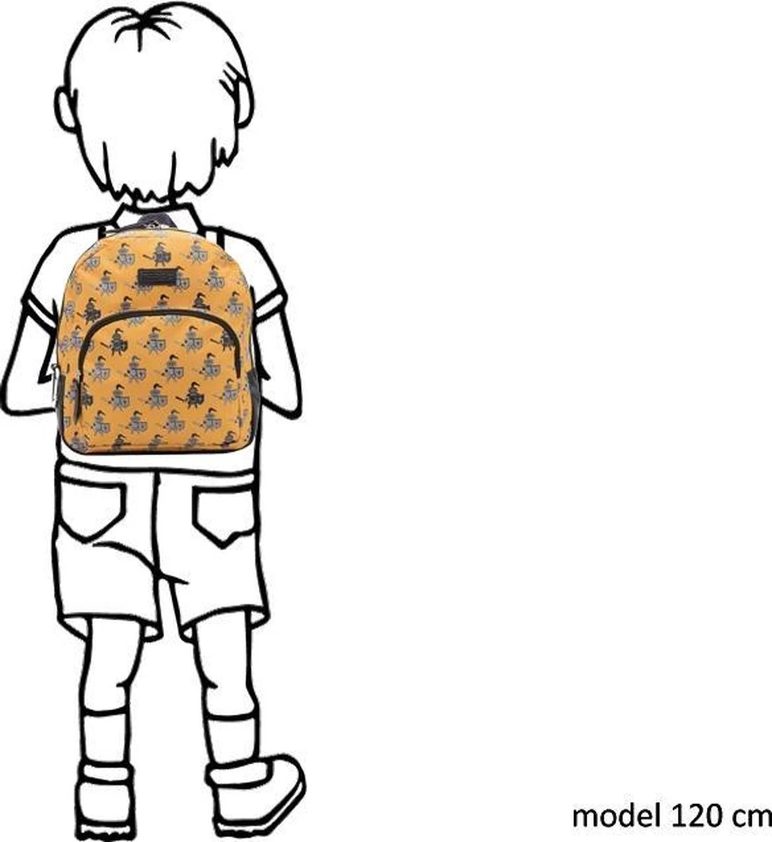 Zebra Trends Boys Rugzak - Ridder 4 Zebra Trends Boys Rugzak - Ridder - Afbeelding 2