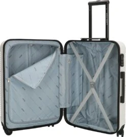 Enrico Benetti Louisville 39040 Driedelige Kofferset Hardcase ABS - Wit -Reis Opberg Artikelen 1103x1200 1