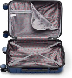 Swiss Alpine 2.0 - Handbagage Koffer - 55x35x20 Cm - 4 Wielen - Blauw -Reis Opberg Artikelen 1105x1200 2