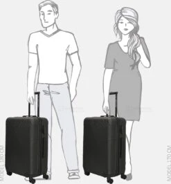 Enrico Benetti Koffer / Trolley / Reiskoffer - 65 X 41 X 25 Cm - 66 Liter - ABS - Maat M - Louisville - Zwart -Reis Opberg Artikelen 1115x1200 4