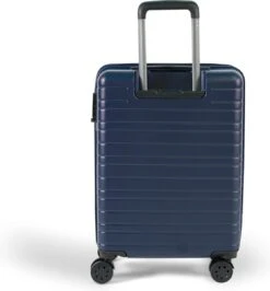 ©TROLLEYZ - Amsterdam No.9 - Trolley - 55cm Met TSA Slot - Dubbele Wielen - 360° Spinners - 100% ABS - Handbagage Koffer In Ocean Blue -Reis Opberg Artikelen 1116x1200 3