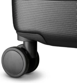 Swiss Alpine 2.0 - Handbagage Koffer - 55x35x20 Cm - 4 Wielen - Zwart -Reis Opberg Artikelen 1121x1200