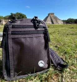 Groene Berg Nektasje - Reistas - Paspoorthouder Met RFID Blokkering - Reisportemonnee - Grijs -Reis Opberg Artikelen 1122x1200 6