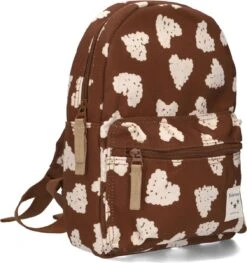 Kidzroom Adore More - Rugzak - 2 T/m 6 Jaar - Bruin - Hartjes -Reis Opberg Artikelen 1129x1200 2