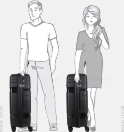 Decent ONE-CITY Large Koffer - 76 Cm - TSA Slot - Zwart -Reis Opberg Artikelen 1132x1200 2