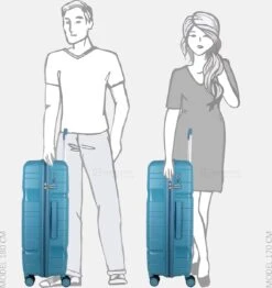 Decent ONE-CITY Large Koffer - 76 Cm - TSA Slot - Petrol -Reis Opberg Artikelen 1132x1200 3