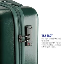 Princess Traveller Harlem - Reiskoffer - Groen - L - 76cm -Reis Opberg Artikelen 1138x1200