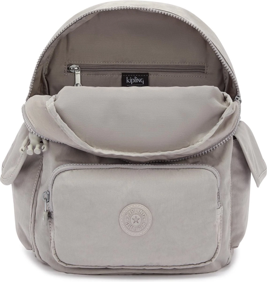 Kipling CITY PACK S Rugzak, 13 Liter - Grey Gris 6 Kipling CITY PACK S Rugzak, 13 Liter - Grey Gris - Afbeelding 4