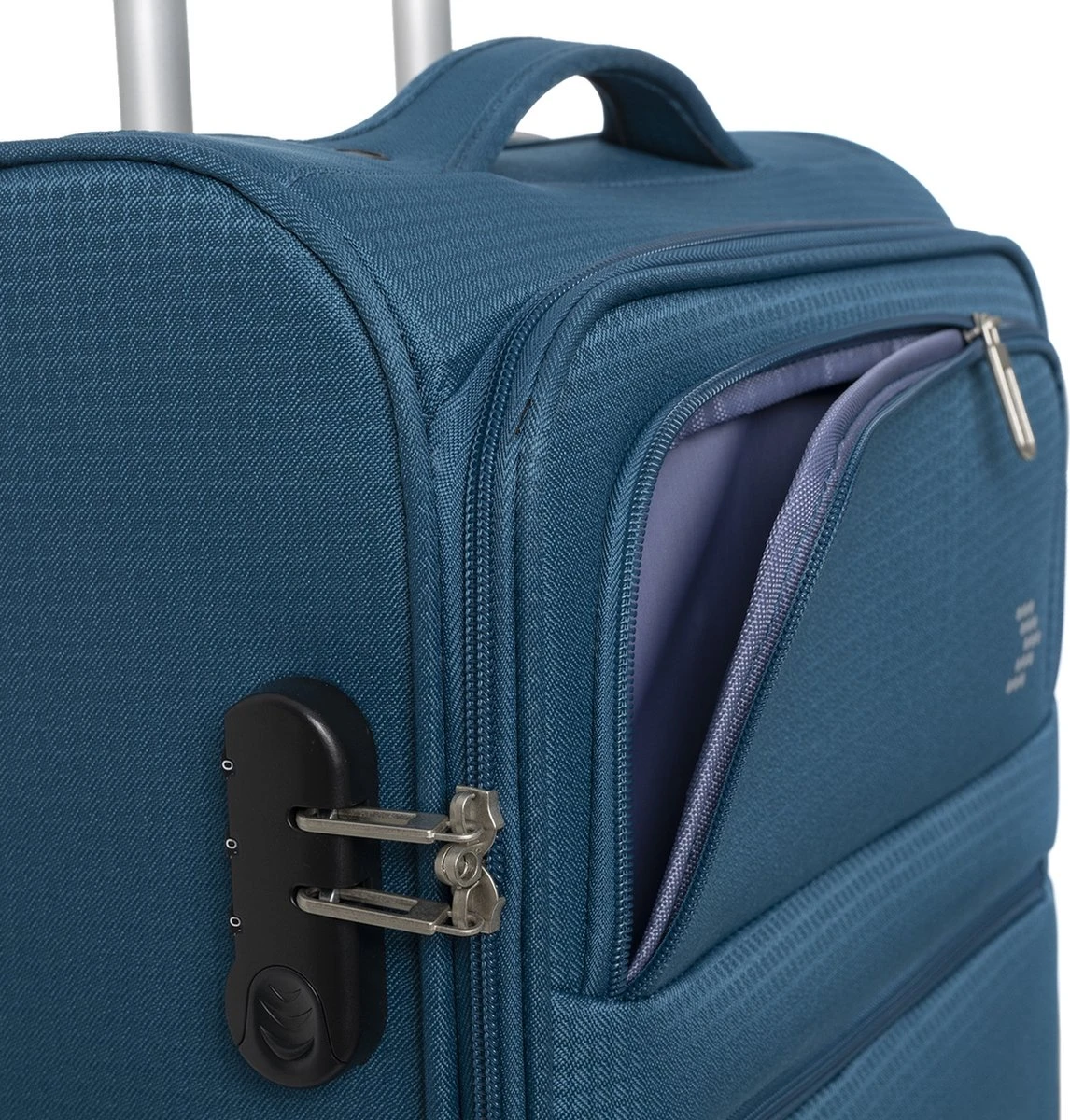 Travelbags Handbagage Zachte Koffer / Trolley / Reiskoffer - The Base - 55 Cm - Groen 11 Travelbags Handbagage Zachte Koffer / Trolley / Reiskoffer - The Base - 55 Cm - Groen - Afbeelding 9