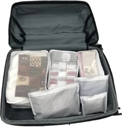 Packing Cubes Set 6-Delig – Kleding Organizer Voor Koffers, Tassen En Backpack - MYHOME24 -Reis Opberg Artikelen 1146x1200