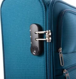 Line Brick Cabin Trolley 2 Wheel 55 Jade Green -Reis Opberg Artikelen 1156x1200