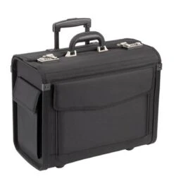 Dermata Pilotenkoffer Nylon 1340NY Zwart -Reis Opberg Artikelen 1156x1200 4