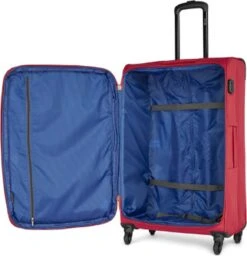 Carlton Cooper Spinner Case 66 Cm - Red -Reis Opberg Artikelen 1160x1200