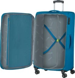 American Tourister Reiskoffer - Hyperspeed Spinner 80/30 Tsa Uitbreidbaar Deep Teal -Reis Opberg Artikelen 1161x1200