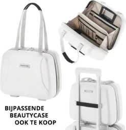 CarryOn Skyhopper Reiskoffer - 68.5cm TSA Trolley Met OKOBAN - Wit 14 CarryOn Skyhopper Reiskoffer - 68.5cm TSA Trolley Met OKOBAN - Wit -Reis Opberg Artikelen 1163x1200 1